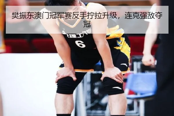 樊振东澳门冠军赛反手拧拉升级，连克强敌夺冠